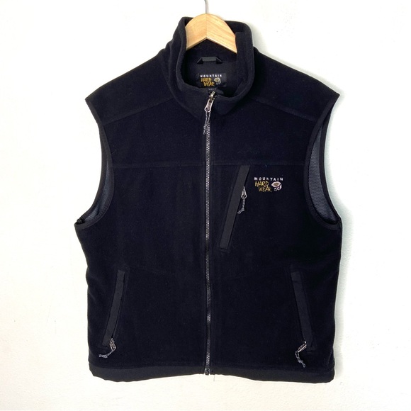 Mountain Hardwear Other - Mountain Hardwear Men’s Fleece Black Windstopper Wind Stopper Vest Large